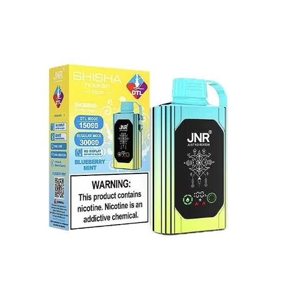 JNR Shisha Hookah Box 30000 Review: Premium Puff Power in a Portable Package