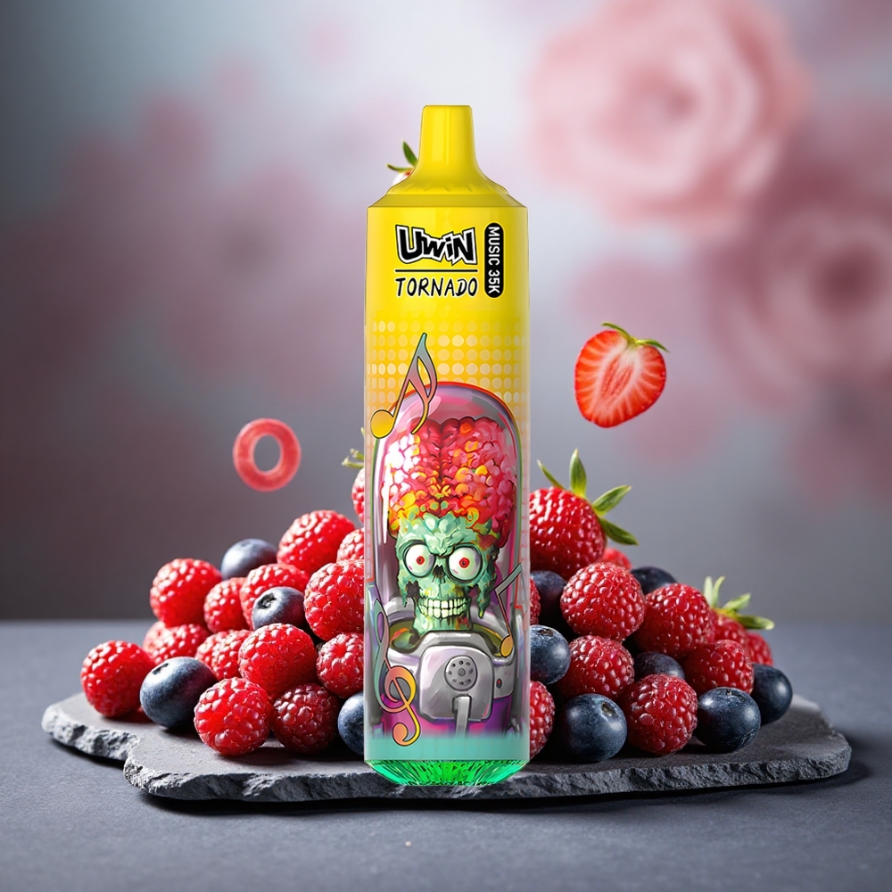 Discover the Uwin Tornado 35K Music - Mixed Berries: A Vaping Experience Like No Other